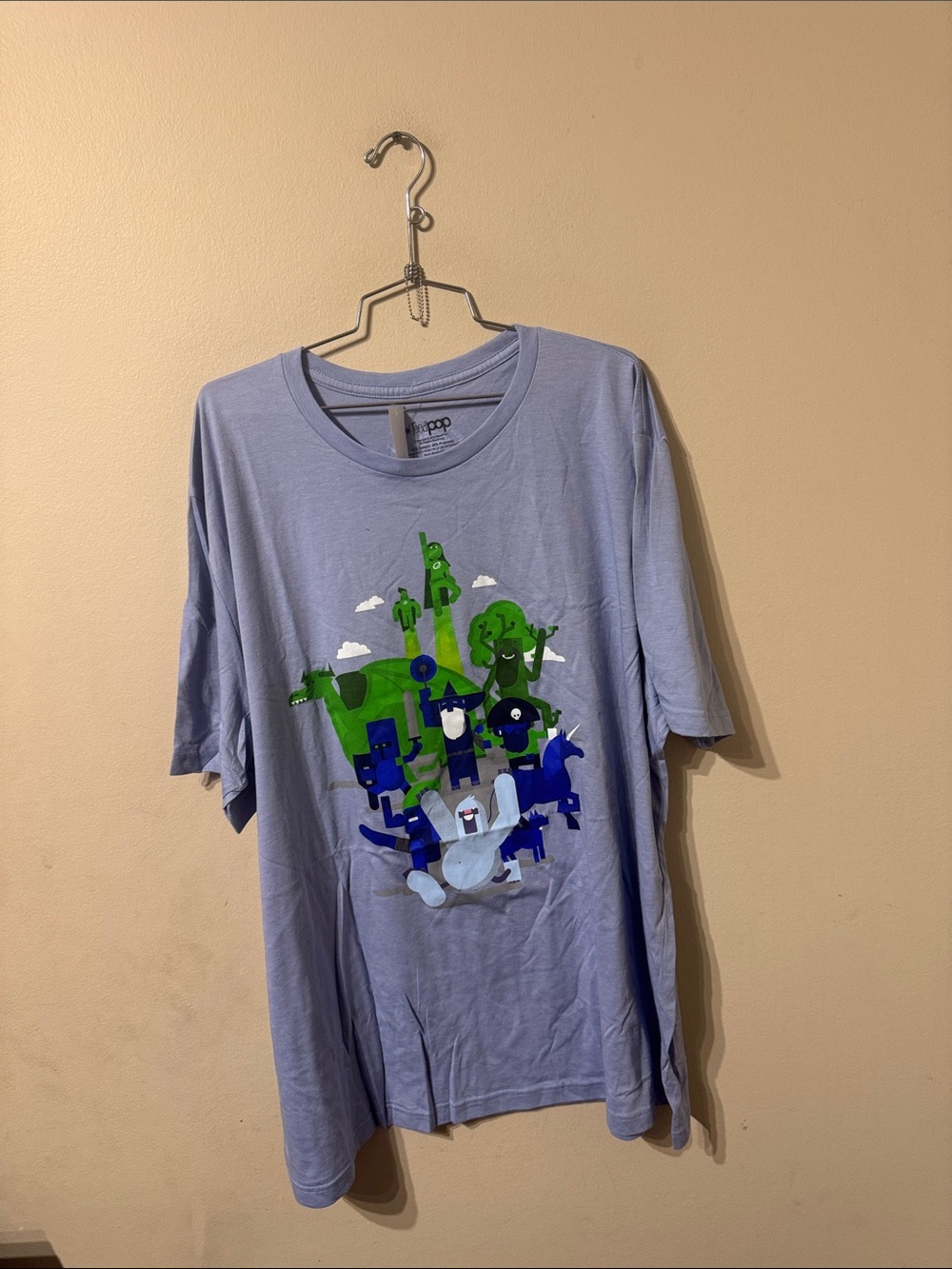 Unisex Blue Reed Pop Emerald City Comic Con Shirt sz 3xl New with Tags